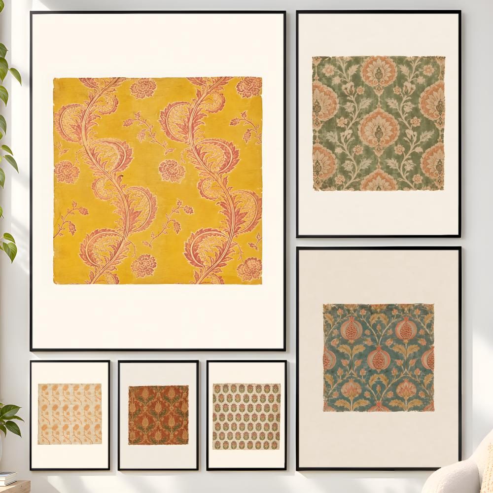 Vintage Botanical Floral Texti - огляд і ціна Vintage Collectible Posters